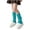 Blue, variant on Cethrio Girls Knee-High Socks, Stretch Thermal Knitted Princesses Winter Socks Yellow Size 5-16T