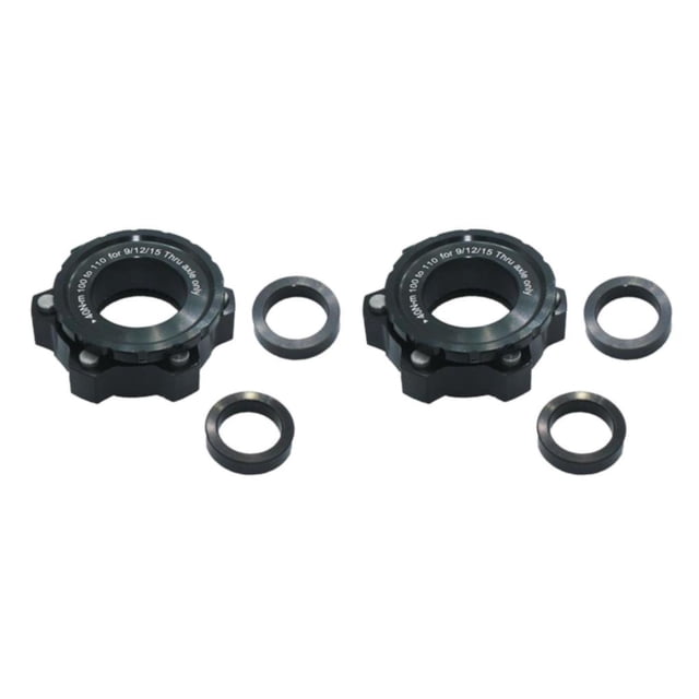 Soidarity Bike Center Lock to 6-Bolts Rotor Disc Hub Brake Adapter Frente 100 a 110 2piezas