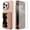 Rosegold, variant on Allytechgroup iPhone 16 Pro Case with Screen Protector, Hidden Cards Slots & Makeup Mirror Full Body Shockproof Anti-Scratch Drop Proof Phone Case Cover for Apple iPhone 16 Pro, Rosegold