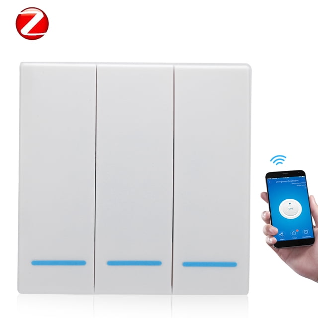 Cergrey Scene Switch,Smart Scene Switch Light Electronic Devices Remote Control Wiring Free For Tuya ZigBee,Smart Button Switch