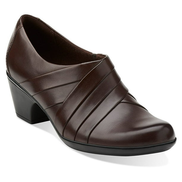 Clarks Womens - Clarks Womens Ingalls Tempo Brown Casual Loafers 7 M - Walmart.com - Walmart.com