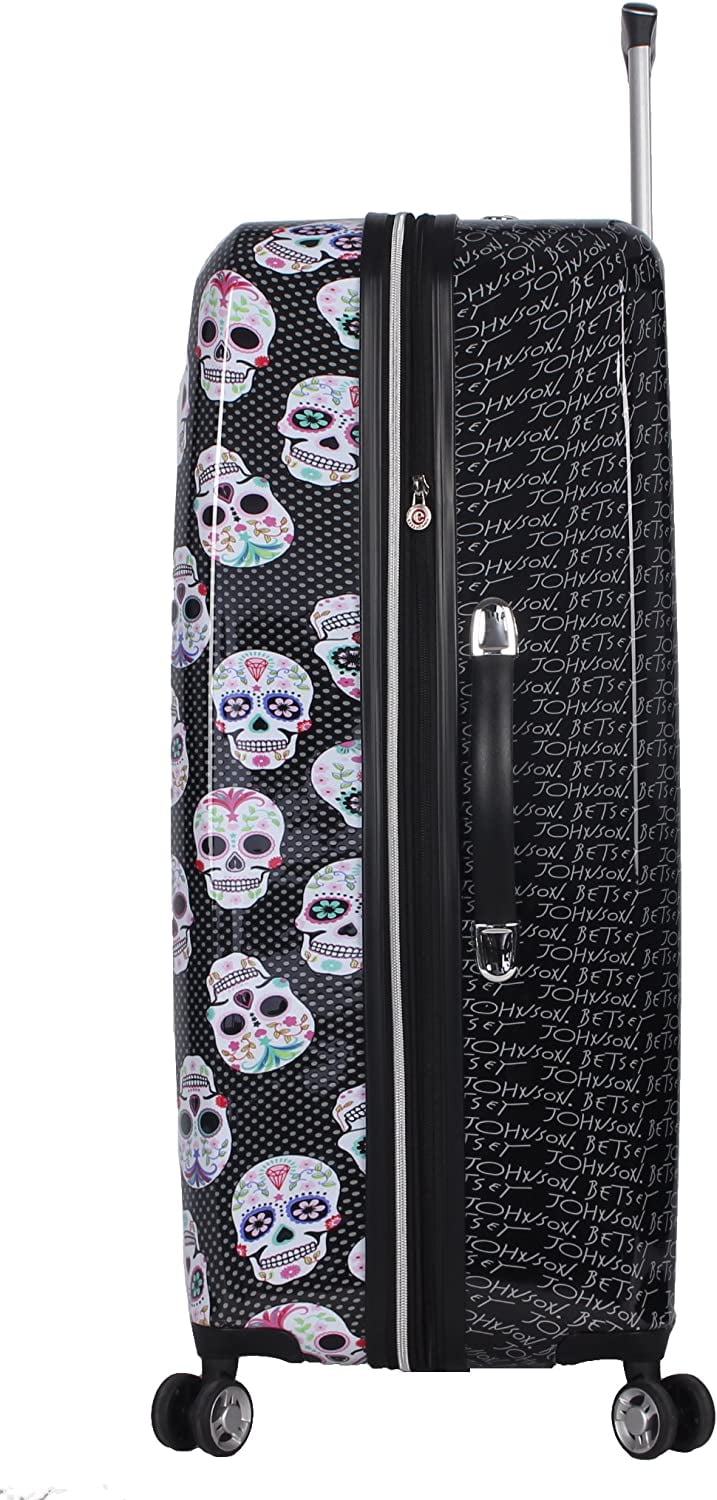 Betsey johnson skull luggage new arrivals