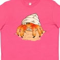 thumbnail image 4 of Inktastic Cute Hermit Crab on Beach Youth T-Shirt, 4 of 5