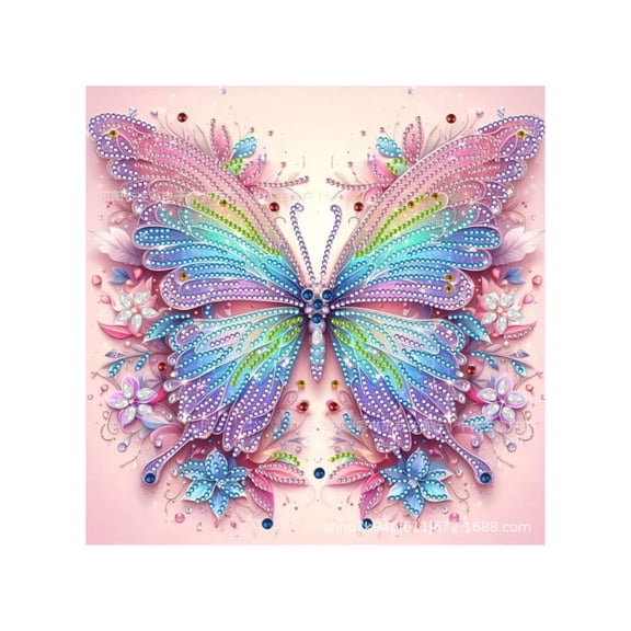 Pearl Diamond Art Kit 5D Sparkling Painting Set, DIY Rhinestone Craft for Home Wall Decor and Creative Artwork Projects