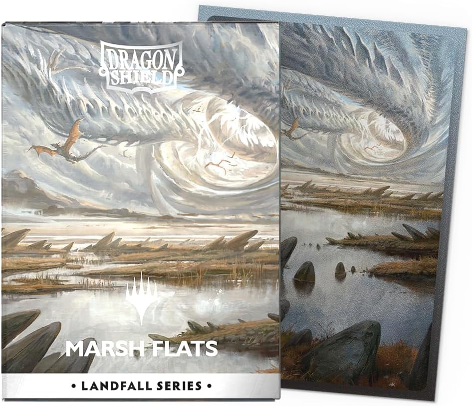 Dragon Shield: Standard 100ct Sleeves - Landfall Series - Marsh Flats (Dual Matte)