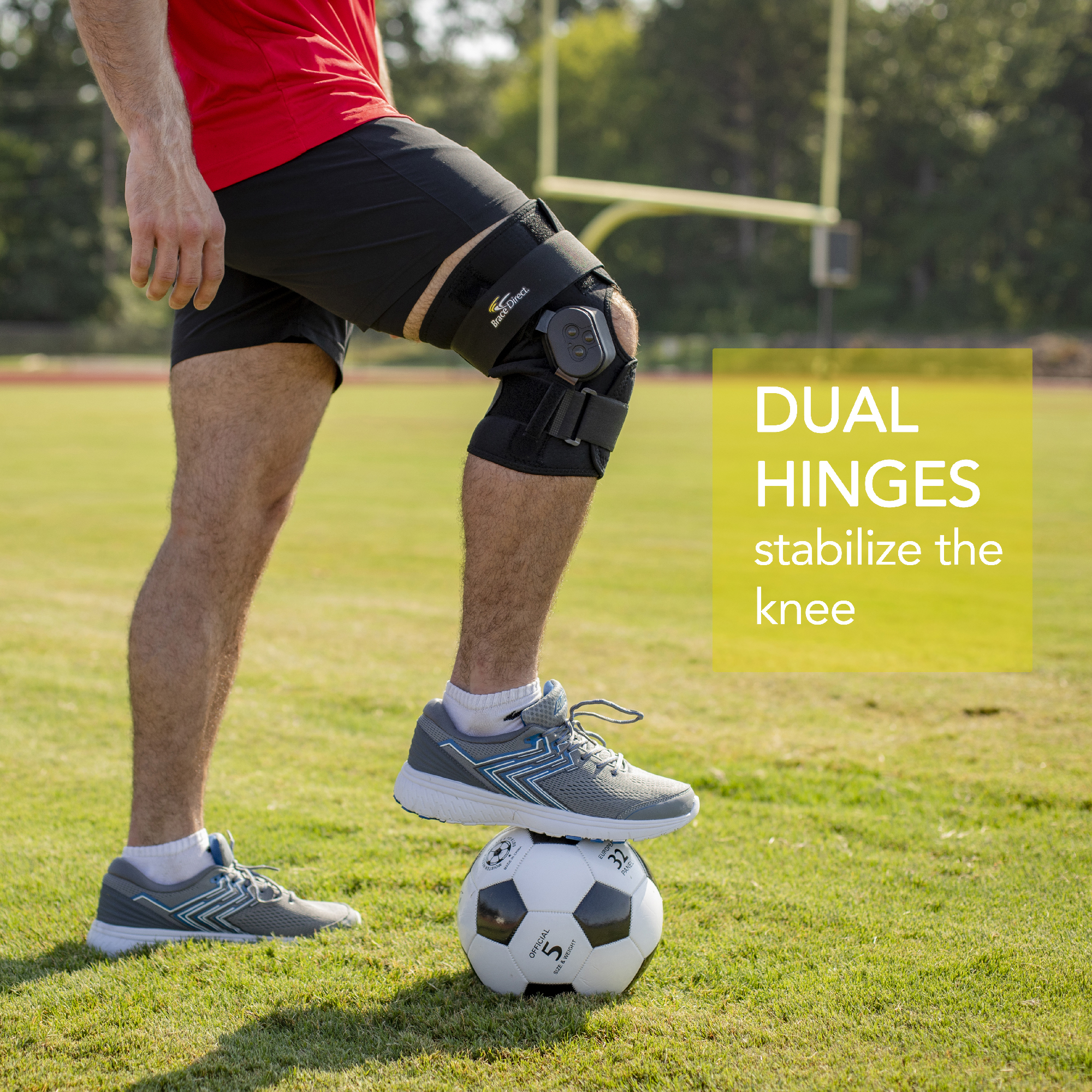 Brace Direct Neoprene Hinged Knee Brace PDAC L1833 - Advanced Support for Pain Relief & Joint Stability