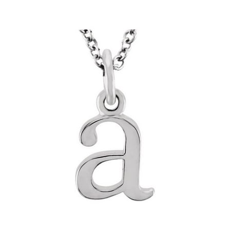 letter gold necklace 14k lowercase initial walmart dialog displays option button additional opens zoom