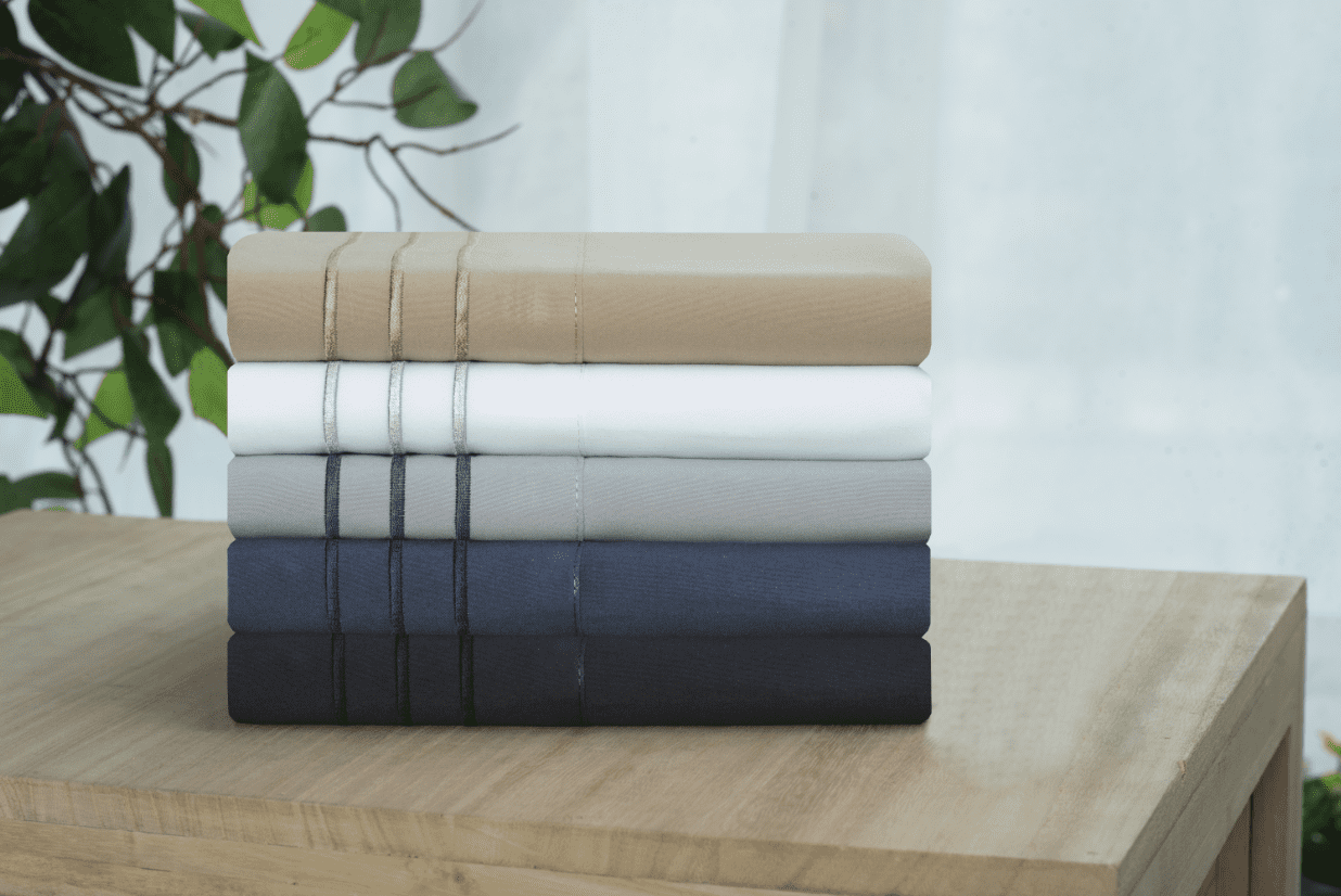 Better Homes & Gardens 4-Piece Soft Silver Luxury Microfiber Bed Sheet Set, Queen