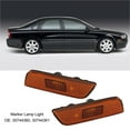 thumbnail image 3 of 1 Pair Front Marker Lamp Light for S80 2002 To 2006, Left Right Side Marker Light Without Bulbs, 3 of 7