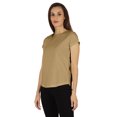 thumbnail image 3 of Inkmeso T-Shirt à Manches Courtes Uni pour Femmes Coupe Régulière Décontractée T-shirts Basiques Doux, 3 of 7