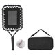 thumbnail image 4 of Práctica de béisbol Raqueta Essentials de béisbol Control y precisión Practicación portátil Practicante para padres con bolsa de almacenamiento mango negro, 4 of 8