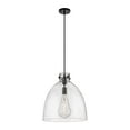 thumbnail image 3 of Innovations Lighting  Newton Bell - 1 Light 16" Cord Hung Pendant Seedy/Matte Black, 3 of 5