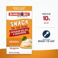 thumbnail image 2 of Bumble Bee Snack on the Run Chicken Salad with Crackers Kit, Ready to Eat, Spoon Included, Shelf Stable Box, 3.5 oz, Pack of 3, 2 of 7