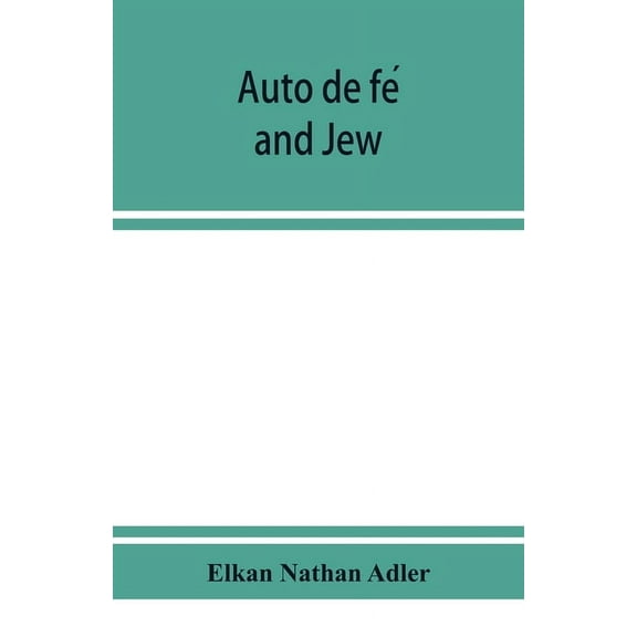 Auto de fé and Jew, (Paperback)