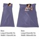 thumbnail image 4 of Sleeping Bag Liner Travel Camping Sheet Lightweight Hotel Sheet Compact Sleep Bag Sack Lightweight Breathable Liners Warm Roomy For Camping Youth Host, 4 of 5