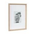 thumbnail image 6 of Kate and Laurel Calter Modern Wall Picture Frame Set of 3, 16x20 matted to 8x10, Natural, Modern Three-Piece Frame Set for Gallery Wall Frame Set in Living Room Wall Decor, 6 of 9