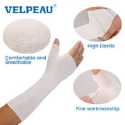 Velpeau Thumb Spica Stockinette(Pack of 10), Stockinette Tubing, Cotton Stockinette for Pre-Wrap Use, Cotton Wrist Sleeve for Skin Protection Under Splints, Splint Fabrication Liner(Small)