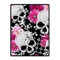 thumbnail image 1 of RYLABLUE Skull Blanket Fleece Throw Blanket for Sofa or Bed 58x80 inches, 1 of 3