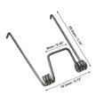 thumbnail image 2 of Hair Clipper Spring Tension - 10Pcs Steel Replacement for Babyliss FX870 Electric Trimmer, Hair Cutter Engraving Machine Repair Parts, 2 of 6