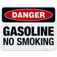 thumbnail image 1 of Danger Gasoline No Smoking Sign, OSHA Danger Sign, 24x30 Reflective Aluminum EGP, 1 of 1