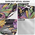 BZSMCE Beach Shorts Trunks Quick Dry Short Mardi Gras Flower Patterns ...