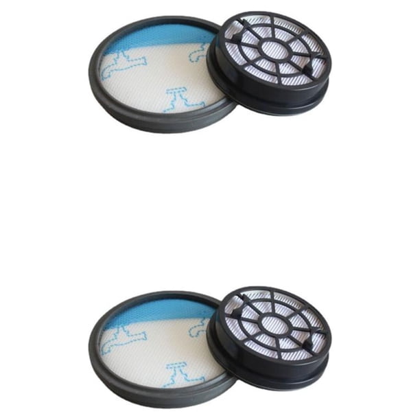Sidaley Pantalla de filtro para aspiradoras - Ambiente de vida limpio e higiénico Aspiradora Elemento de filtro Filtro Algodón 1 delantero + 1 delantero+1 trasero 2Conjunto