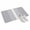 Gray, variant on Light Grey Striped Door Mat Indoor Outdoor Entrance, Non Slip Small Rug for Kitchen Bathroom Entryway Rug, White Simple Neutral Modern Washable Doormat Floor Mat for Office Home Decor 16x24 Inch