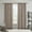 Multicolor/84", variant on Plaid Rod Pocket and Back Tab Curtain Panel with Fleece Lining Brown 50"x95"