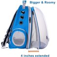 thumbnail image 2 of GHSDFBB Bubble Cat Backpack,Expandable Backpack for Cats,Fit up to15 lbs Cats,Pet Outdoor Backpack (Blue, Front Expan), 2 of 7