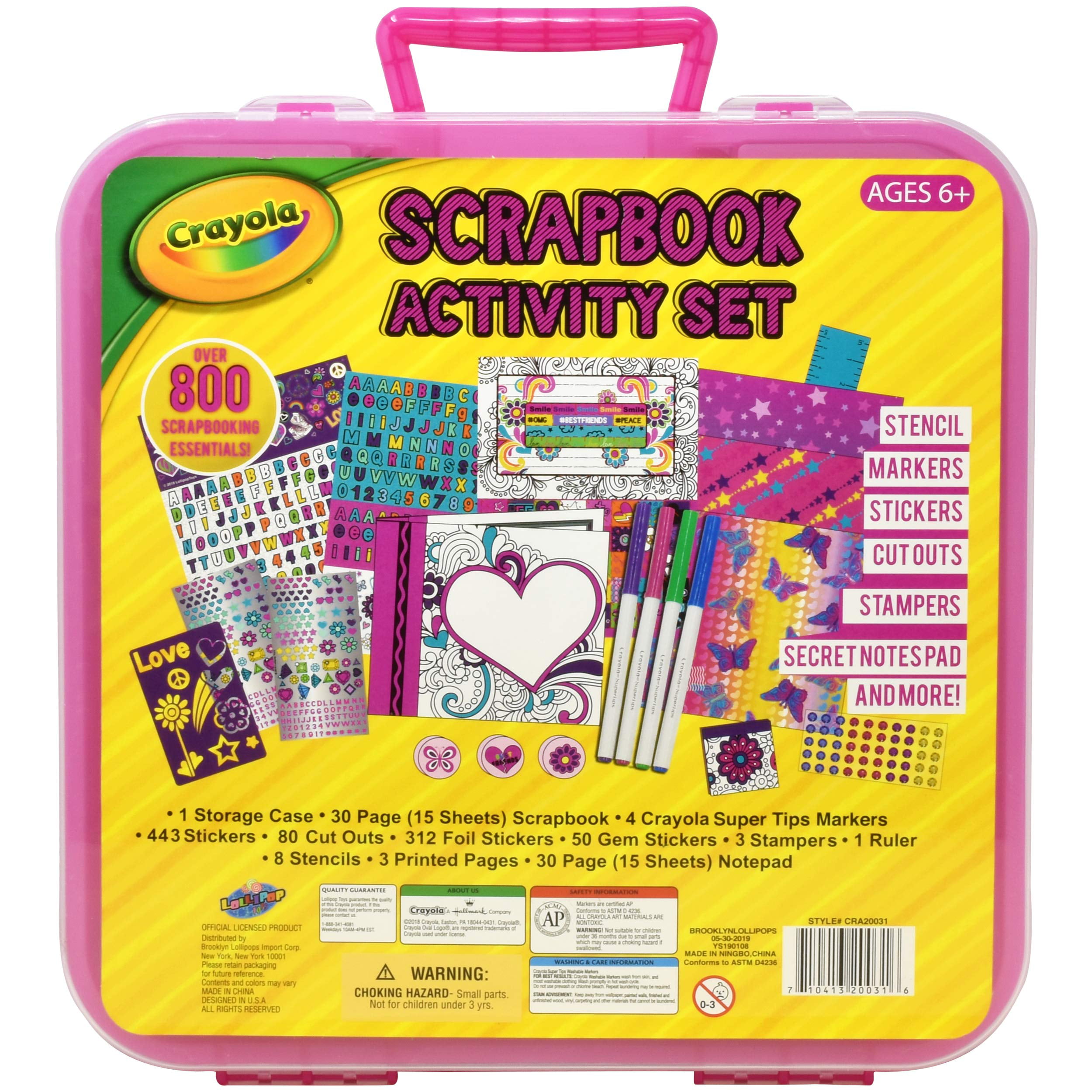 Crayola Scrapbook Kit – Thistle Creative Reuse