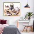 thumbnail image 2 of Stupell Industries Glam Brand Dessert Spread Gold Framed Floater Canvas Wall Art design by Amanda Greenwood, 25 x 31, 2 of 9