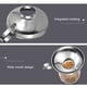thumbnail image 5 of Wosthever Embudo de boca ancha para conservas con asa Filtro de aderezo de acero inoxidable Embudos de gran calibre para ingredientes secos Cocina y Comedor S, 5 of 6