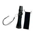 thumbnail image 3 of Flauta Kazoo Instrumento musical Conveniente con cuerda para el cuello Buen compañero Fácil de Negro, 3 of 9