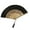 Black, variant on Handmade Paper Fans Set with Tassels Carved Design oriental Folding Fan for Home Outdoor Party Wedding Decoration Traditional Silk Fan Party Table Decorations