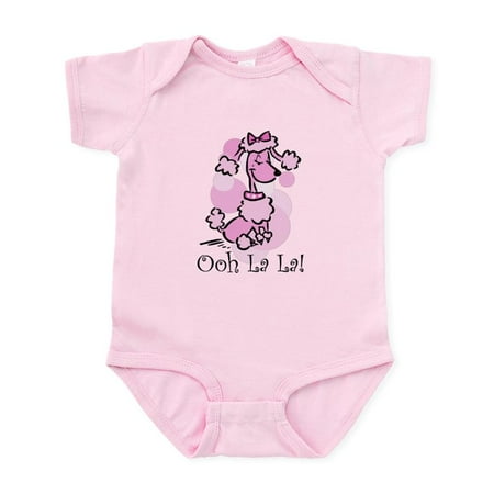 

CafePress - Ooh La La Poodle Infant Bodysuit - Baby Light Bodysuit Size Newborn - 24 Months