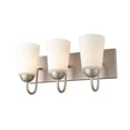 thumbnail image 3 of Millennium Lighting  Ivey Lake 3 Light Bathroom Vanity Fixture in Multiple Finishes with Frosted Glass Shades Satin Nickel Nickel Satin, 3 of 4