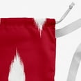 thumbnail image 3 of Simply Daisy Hol-I-Kat Holiday Ikat 18 x 29 in Red Laundry Bag, 3 of 3