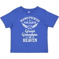 thumbnail image 3 of Inktastic Handpicked for Earth by My Great Grandpa in Heaven Boys or Girls Toddler T-Shirt, 3 of 5
