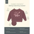 thumbnail image 6 of Modern Moments by Gerber Sibling Matching Sweater, Sizes 0/3 Months - 5T, 6 of 8