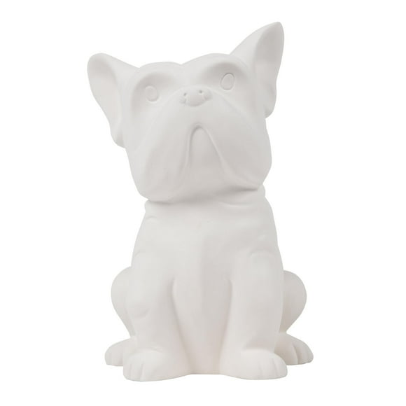Create Basics Paintable Bulldog Figurine, Paintable Bulldog Figurine