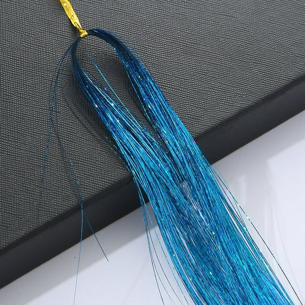 Xiao Hua 100 unidades de cintas de colores para trenzas, cintas para el pelo con degradado, lazos para el pelo, accesorios para el cabello, C17