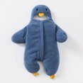 thumbnail image 3 of aDJFDGT Baby Girls Winter Warm Thick Footed Cotton Long Sleeve Romper Jumpsuit Clothes Coat, 3 of 3