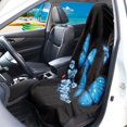 thumbnail image 3 of XYZCANDO Car Seat Towel Cover Prevent Sweat Stains Microfiber Towel, Compatible with Bucket Seat Truck Seat, for Trucks Cars Sedan, Butterfly and Flower, 3 of 6