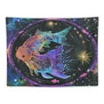 thumbnail image 5 of BCIIG Pisces Throw Blanket Flannel Constellations Blanket Warm &amp; Soft Horoscope Astrology Throw Blankets Constellation Theme Home Décor Tapestry, 5 of 6