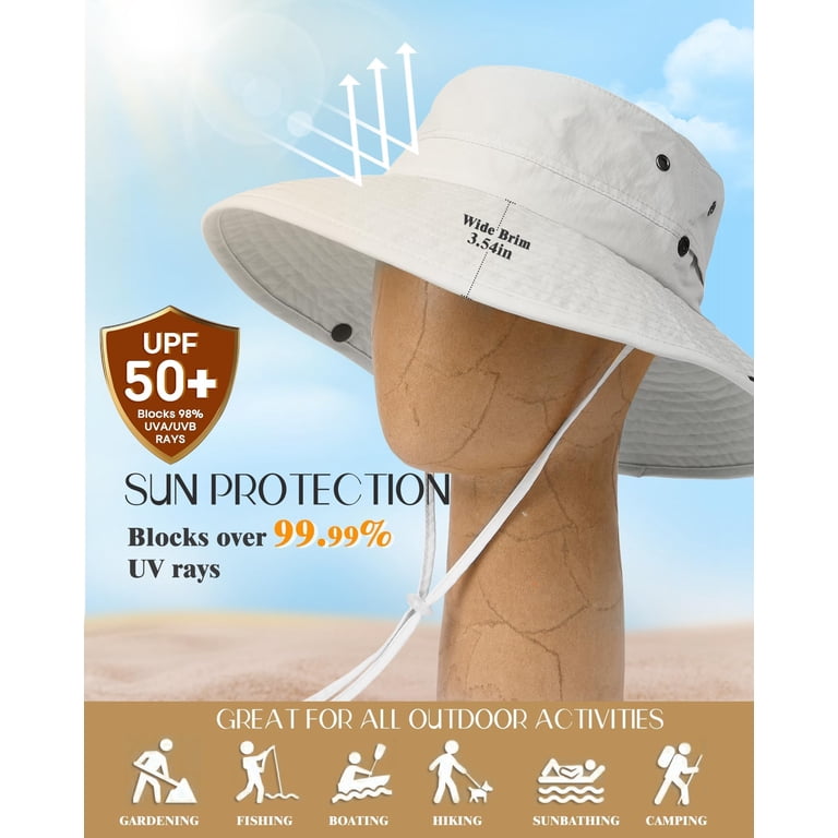 FURTALK Sun Hats for Women Ponytail UPF 50+ Beach Summer Hat  display picture 1