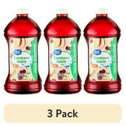 (3 pack) Great Value Cranberry Apple Juice Cocktail, 96 fl oz