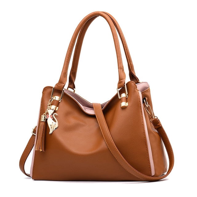 Bolso de mano para mujer, bolsos de mujer, bolso bandolera de piel sintética a la moda