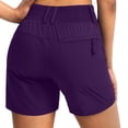 thumbnail image 5 of RQYYD Women's 5" Hiking Golf Shorts with Pockets High Waist Stretch Cargo Short Shorts for Women Casual Summer, 5 of 6