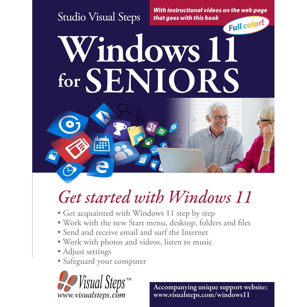 Computer Books for Seniors Windows 11 for Seniors Get Started with