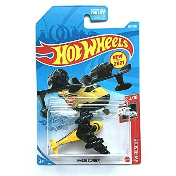 Hot Wheels Water Bomber (Yellow) 2021 HW Rescue